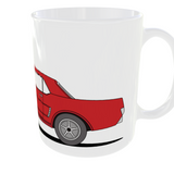 Taza Ford Mustang parte trasera