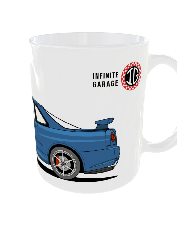 TAZA NISSAN GTR34