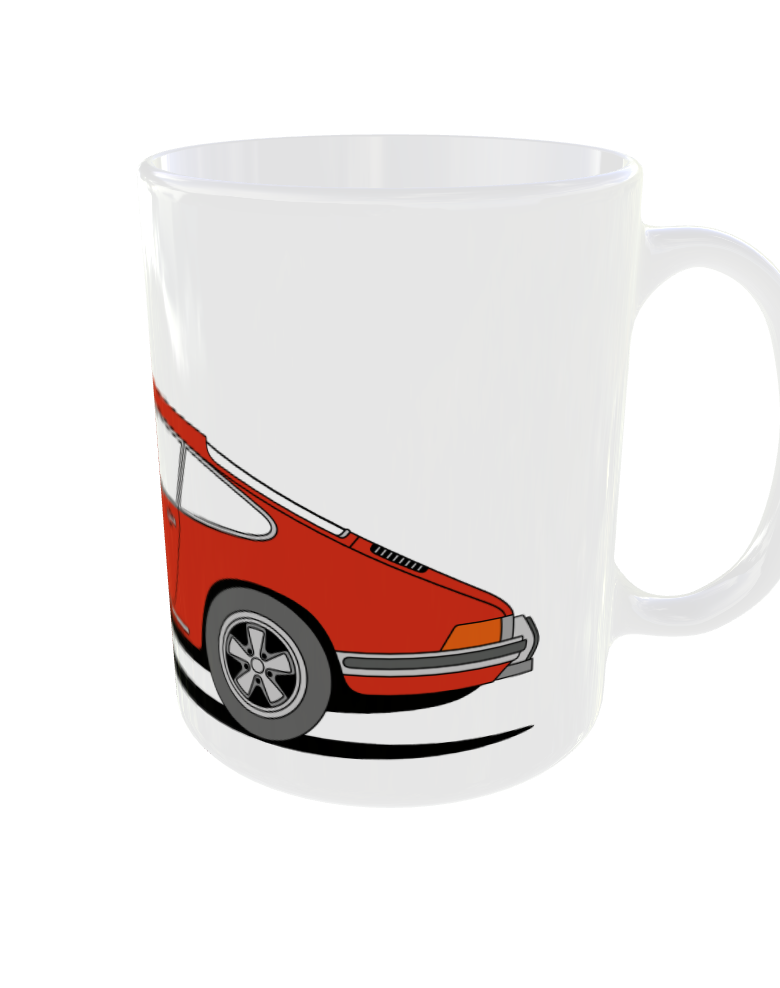 TAZA PORSCHE 911 ROJO