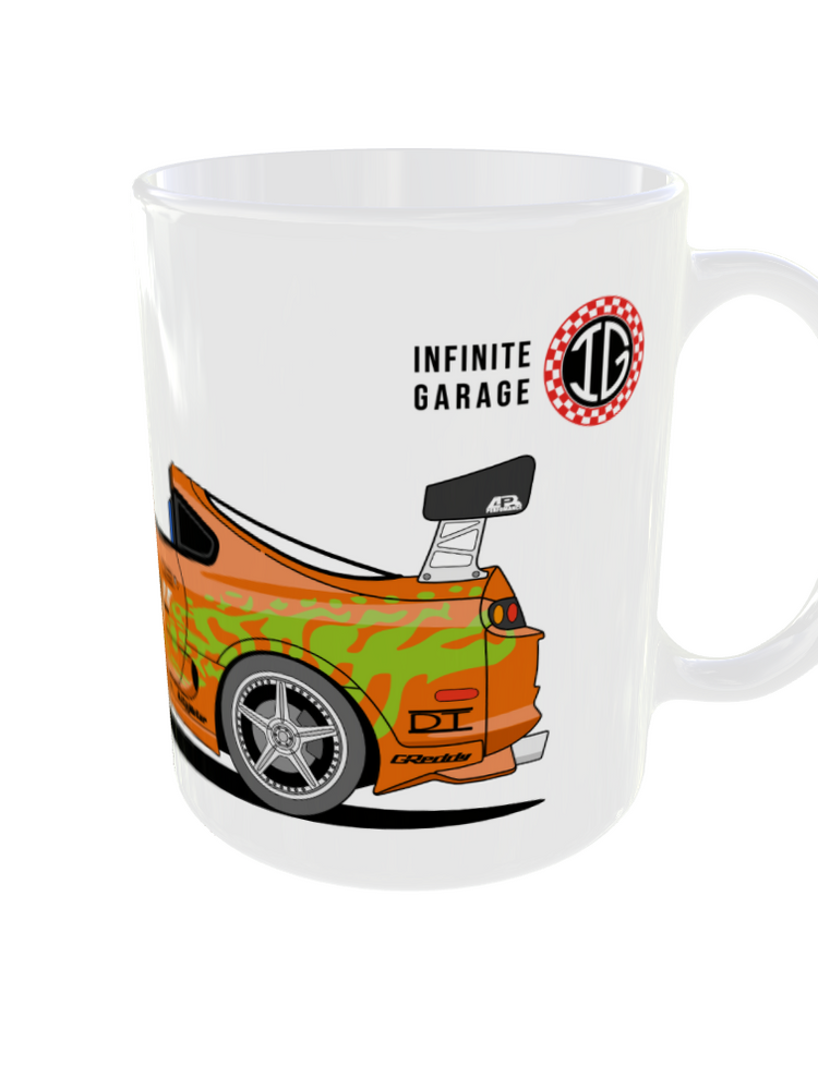 TAZA TOYOTA SUPRA BRIAN O'CONNER