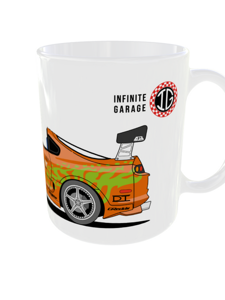 TAZA TOYOTA SUPRA BRIAN O'CONNER