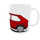 Taza Volkswagen Golf GTI MKI blanca