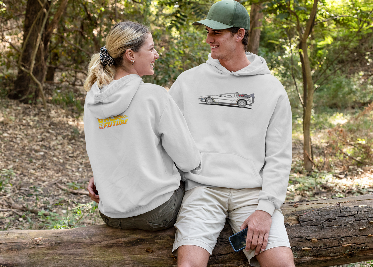 SUDADERA BACK TO THE FUTURE
