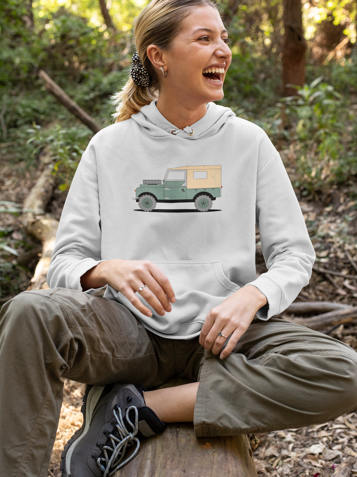 LAND ROVER SERIES I HOODIE