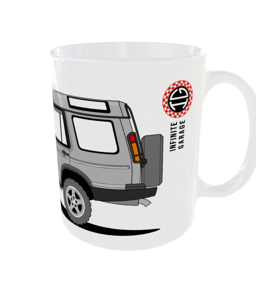 LAND ROVER 109 PICK UP MUG