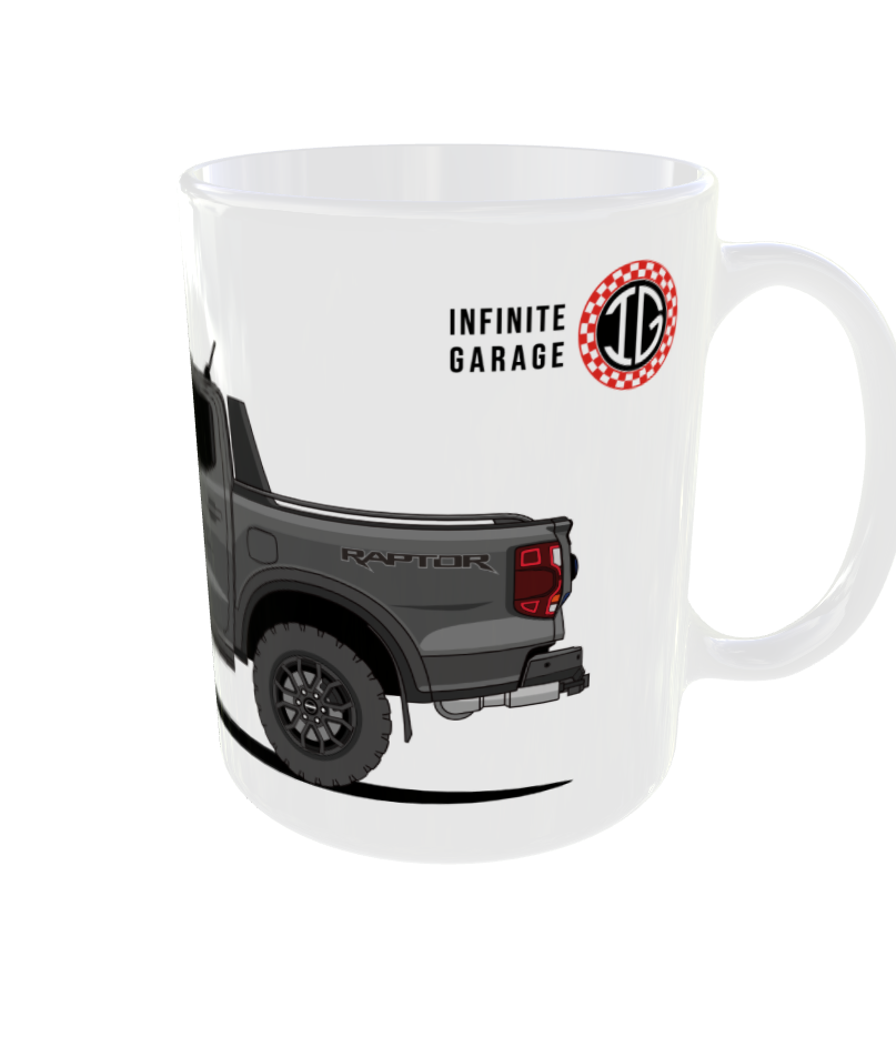 TAZA FORD RAPTOR GRIS COMMAND