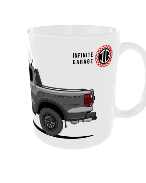 TAZA FORD RAPTOR GRIS METEOR