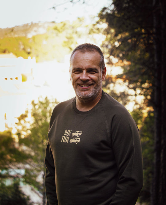 SUDADERA CLÁSICA Land Rover 90-110 INCHES