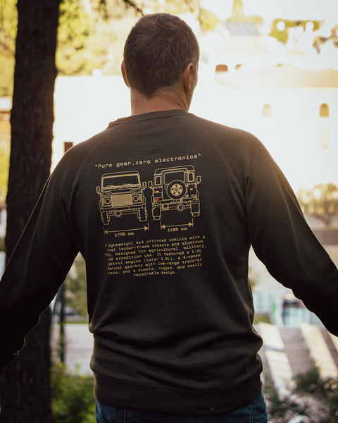 SUDADERA CLÁSICA Land Rover 90-110 INCHES