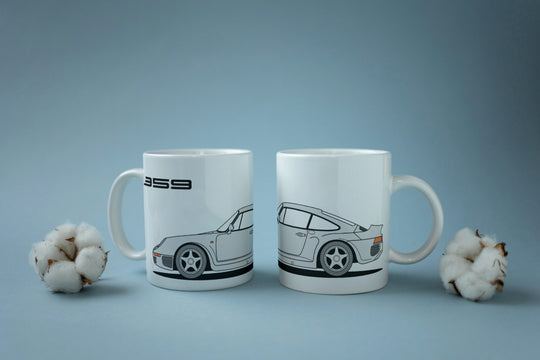 TAZA PORSCHE 959