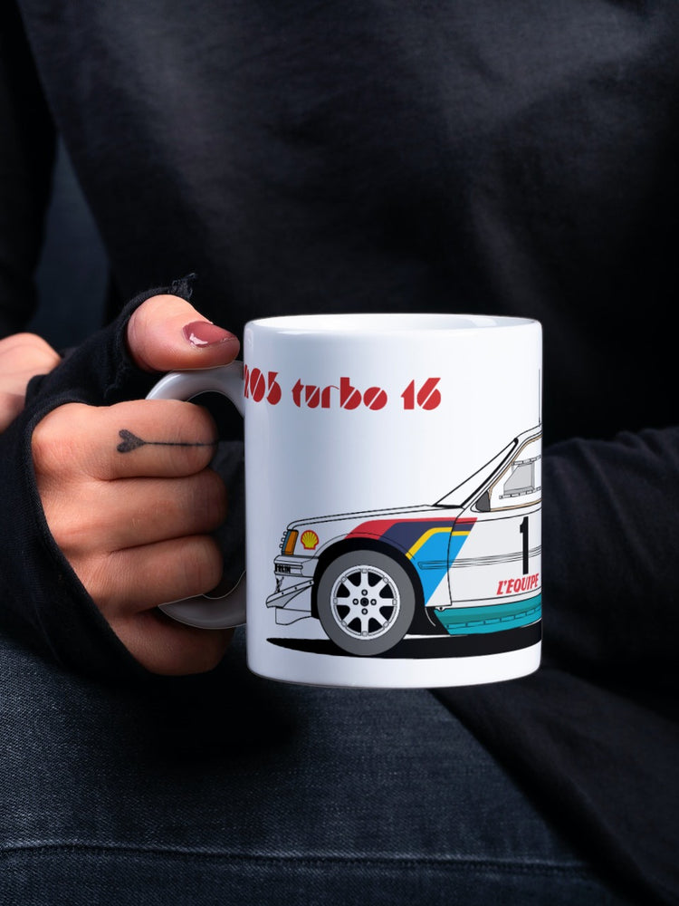 PEUGEOT 205 TURBO 16 MUG 