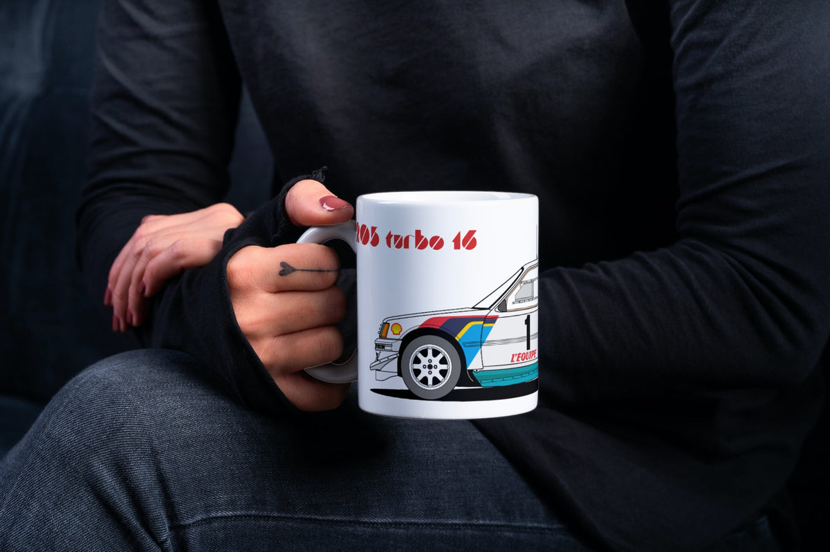 PEUGEOT 205 TURBO 16 MUG 