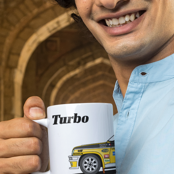 TAZA RENAULT 5 TURBO