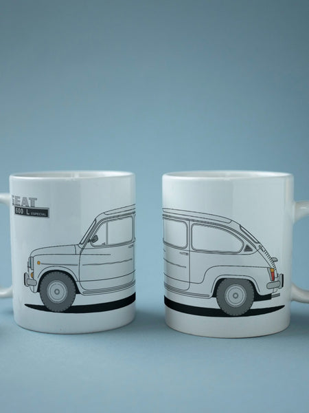 TAZA SEAT 600 BLANC