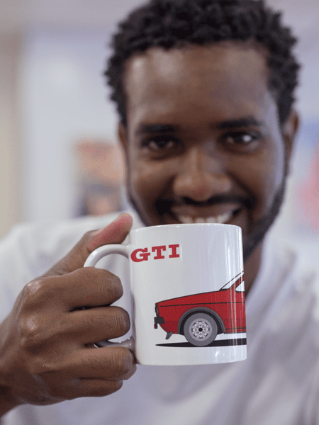 Taza Volkswagen Golf GTI MKI