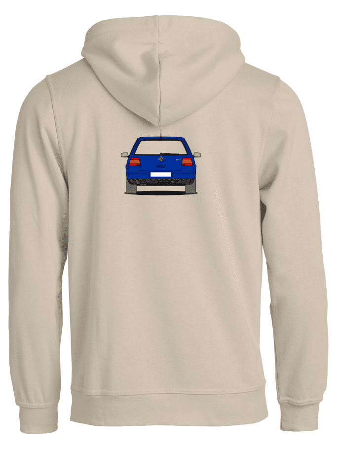 Sudadera Volkswagen Golf GTI MKIV de color beige