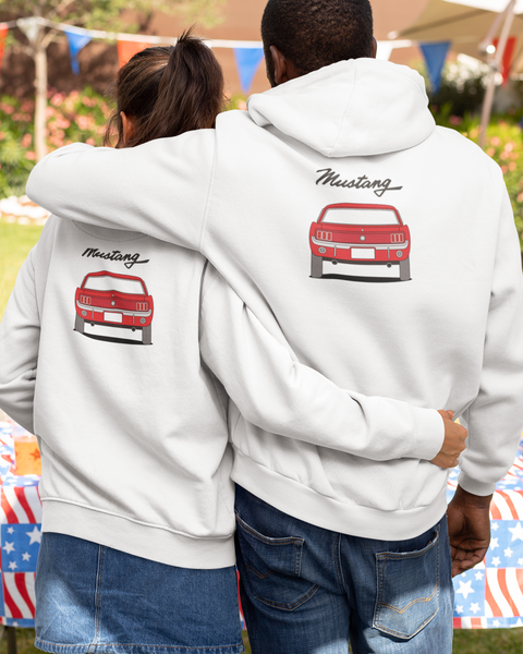Sudadera Ford Mustang parte trasera
