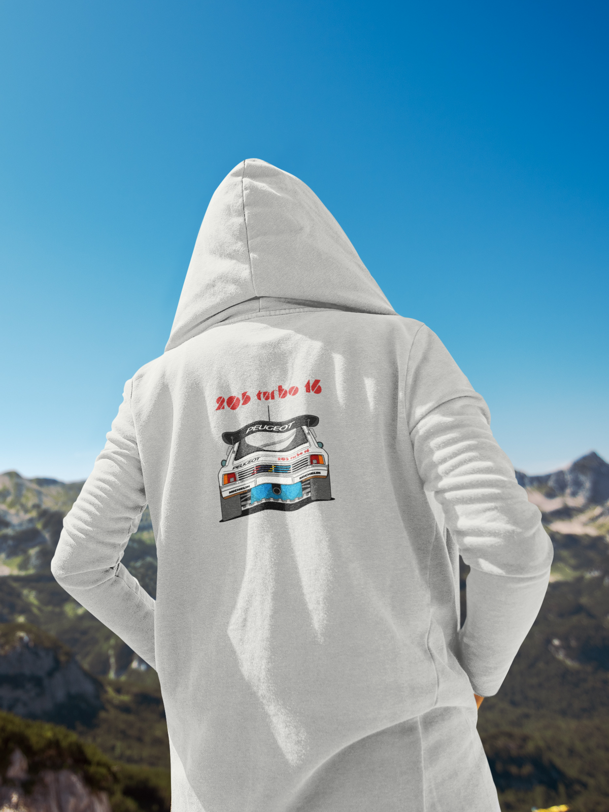 PEUGEOT 205 TURBO 16 EVO 2 HOODIE