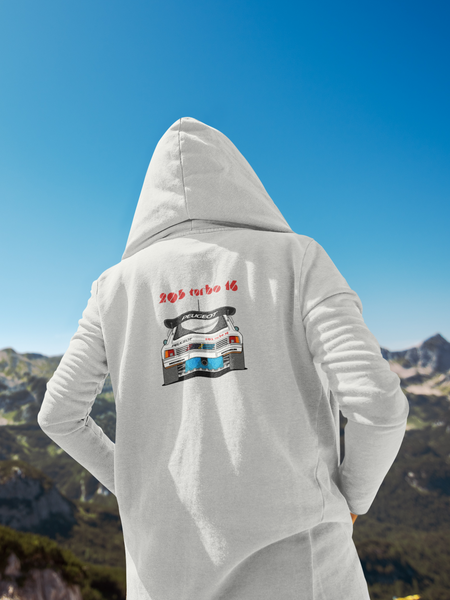PEUGEOT 205 TURBO 16 EVO 2 HOODIE