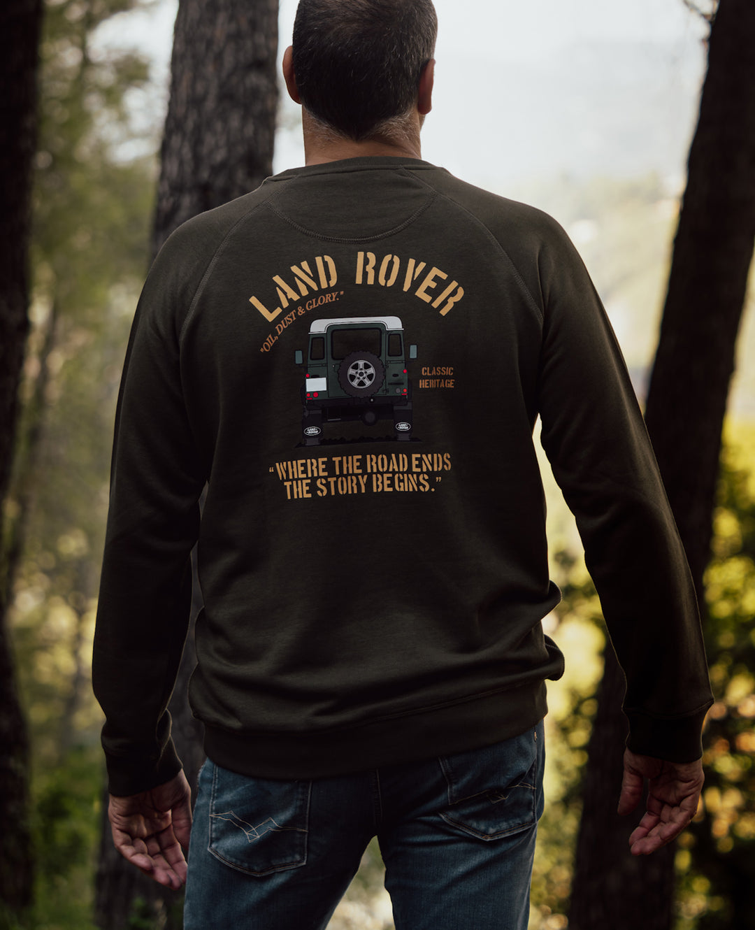 SUDADERA CLÁSICA Land Rover LOVER