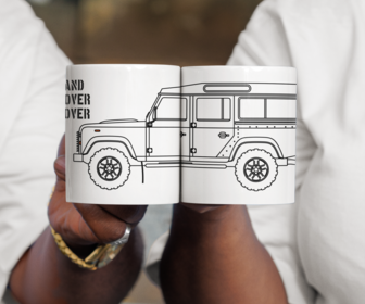 TAZA CERÁMICA PREMIUM Land Rover 110 INCHES