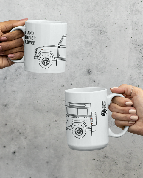 PREMIUM KERAMIKTASSE Land Rover 90 INCHES