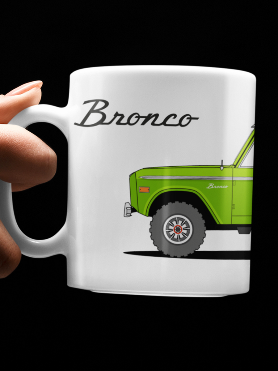 LAND ROVER 109 PICK UP MUG