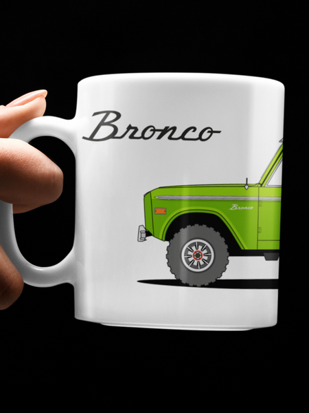 LAND ROVER 109 PICK UP MUG