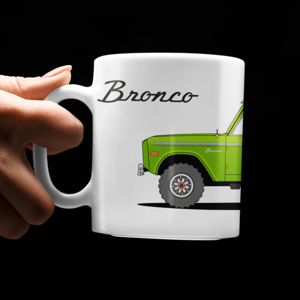 LAND ROVER 109 PICK UP MUG