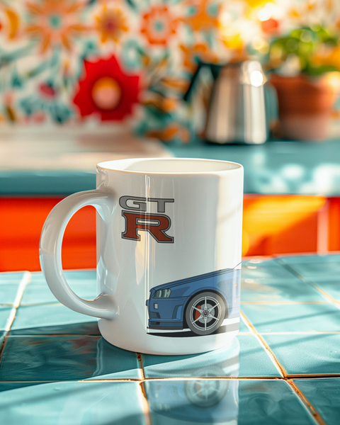 TAZA NISSAN GTR34
