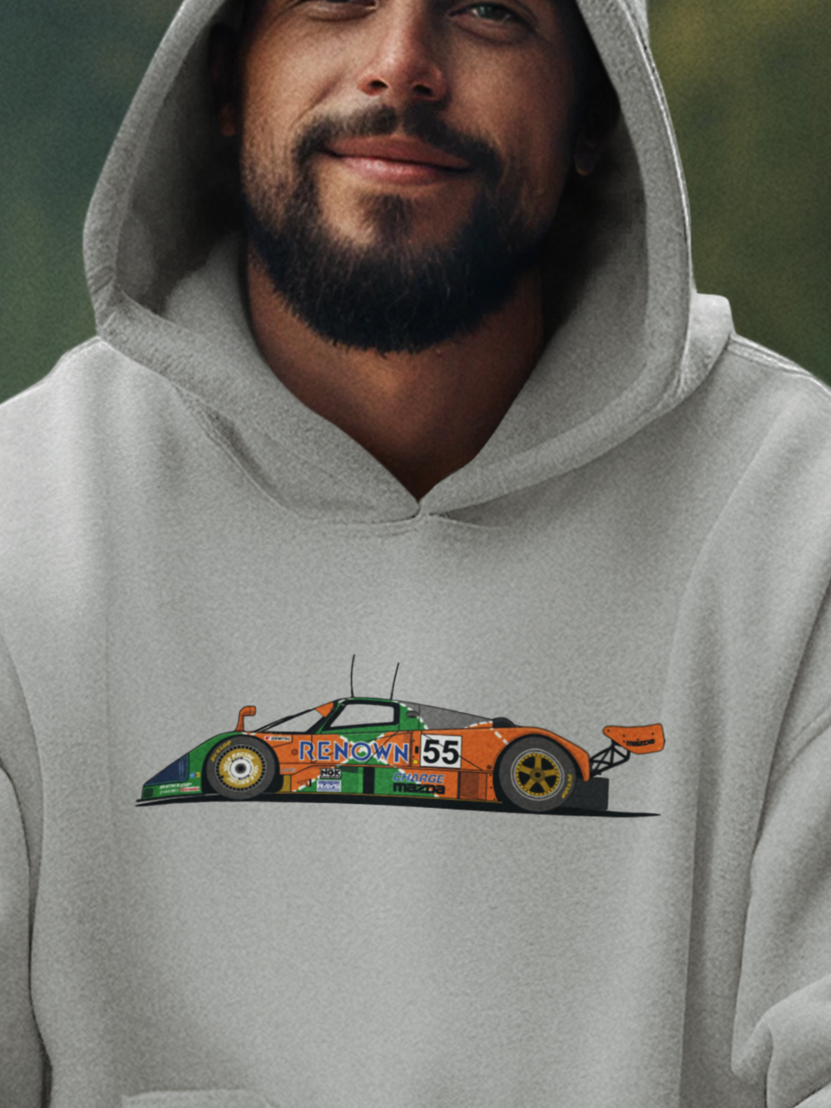 MAZDA 787B KAPUZENPULLOVER