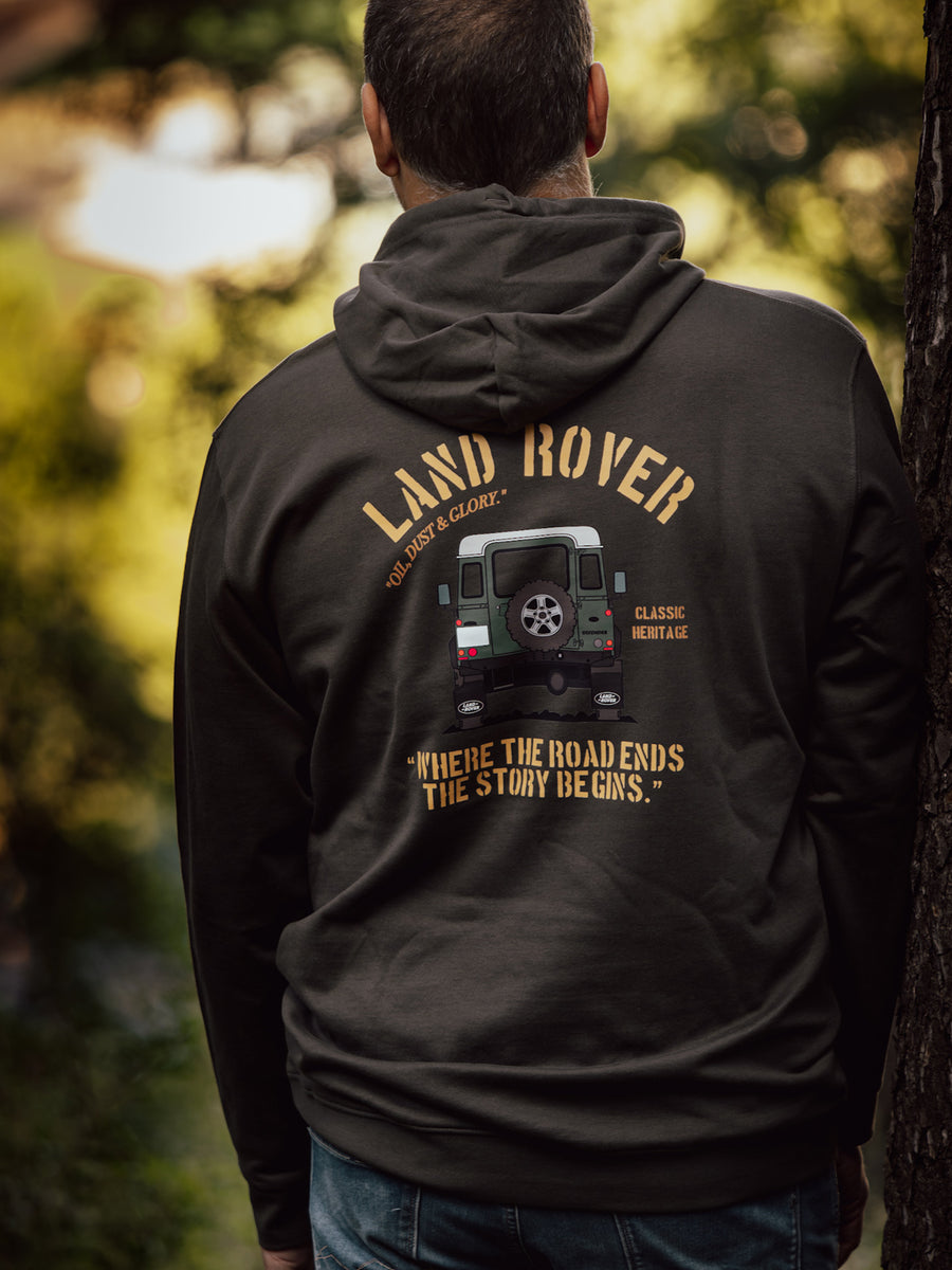 SUDADERA CAPUCHA Land Rover LOVER