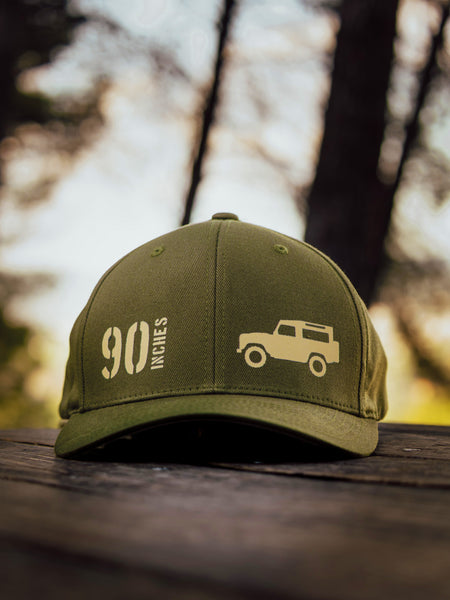 GORRA FLEXFIT Land Rover 90 INCHES