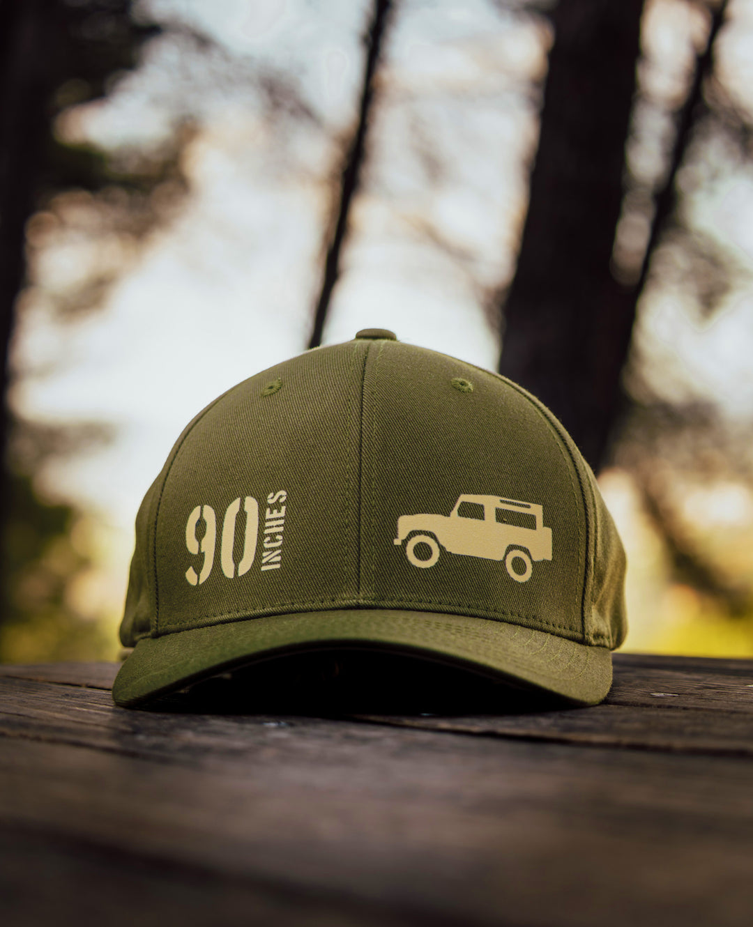 GORRA FLEXFIT Land Rover 90 INCHES