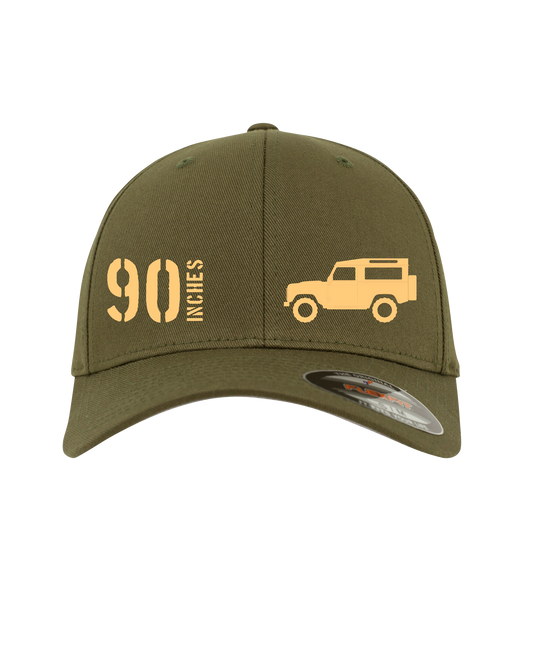 GORRA FLEXFIT Land Rover 90 INCHES