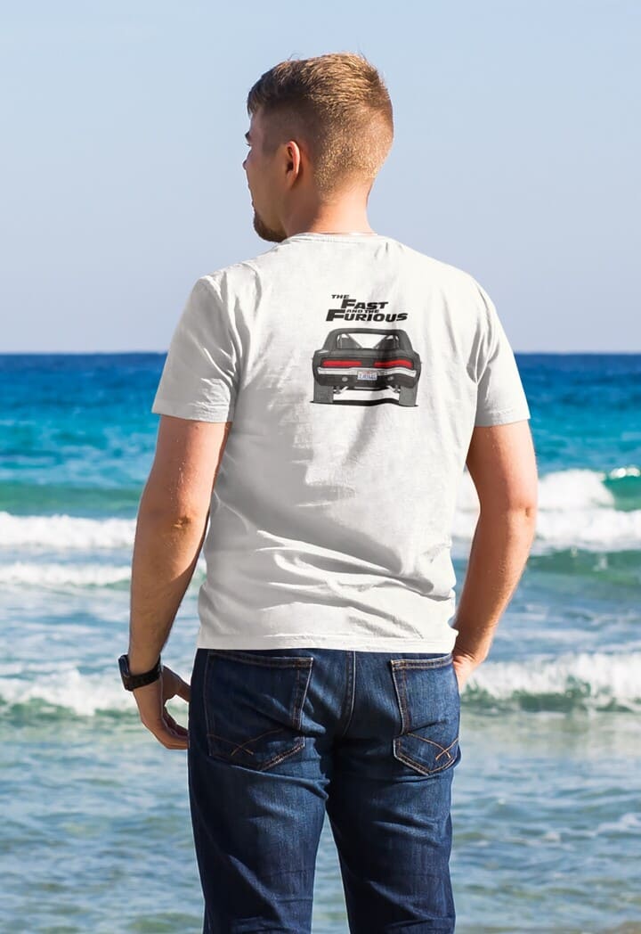 DODGE CHARGER DOMINIC TORETTO T-SHIRT