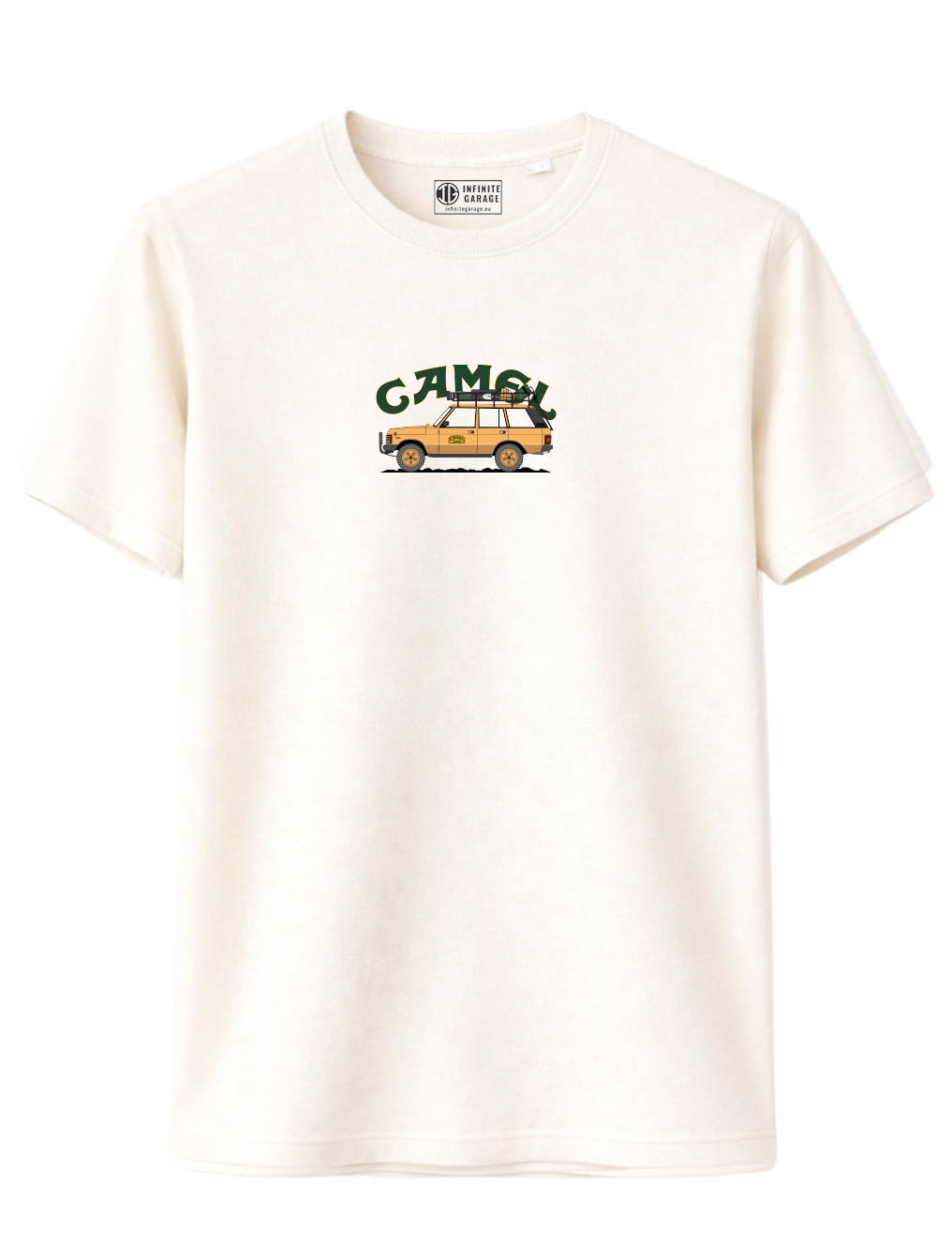 CAMISETA CAMEL TROPHY RANGE ROVER