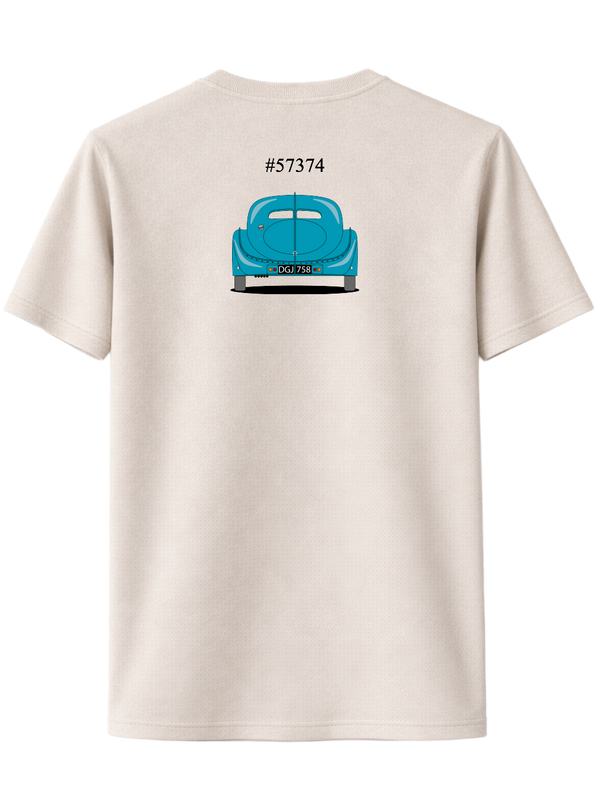 CAMISETA BUGATTI TYPE 57 SC