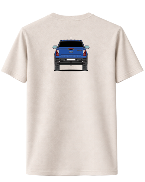 CAMISETA FORD RAPTOR AZUL LIGHTNING