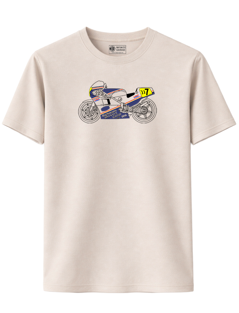 CAMISETA HONDA NSR 500 WAYNE GARDNER