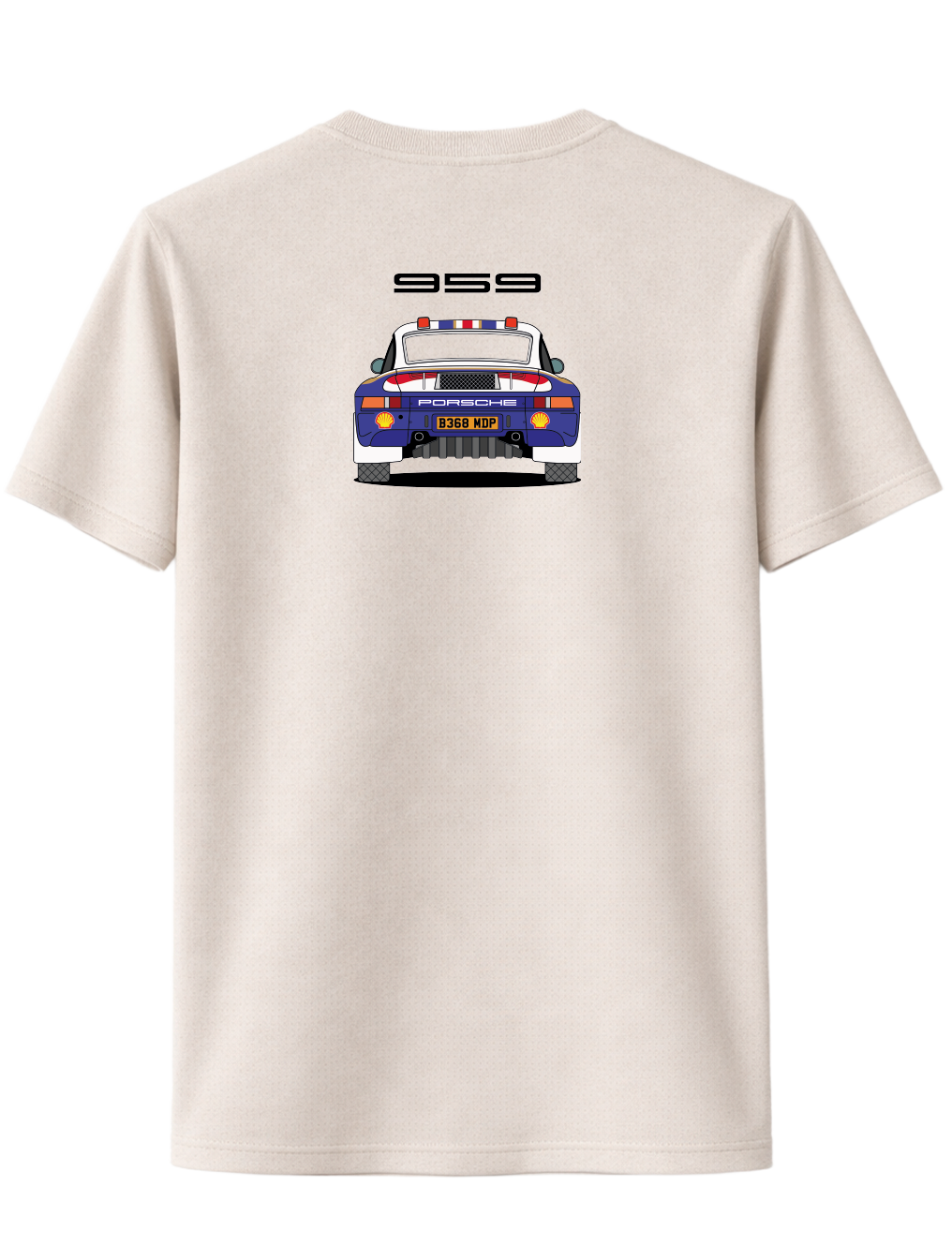 CAMISETA PORSCHE 959 DAKAR