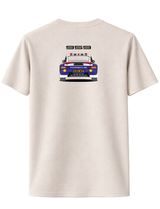 CAMISETA PORSCHE 959 DAKAR