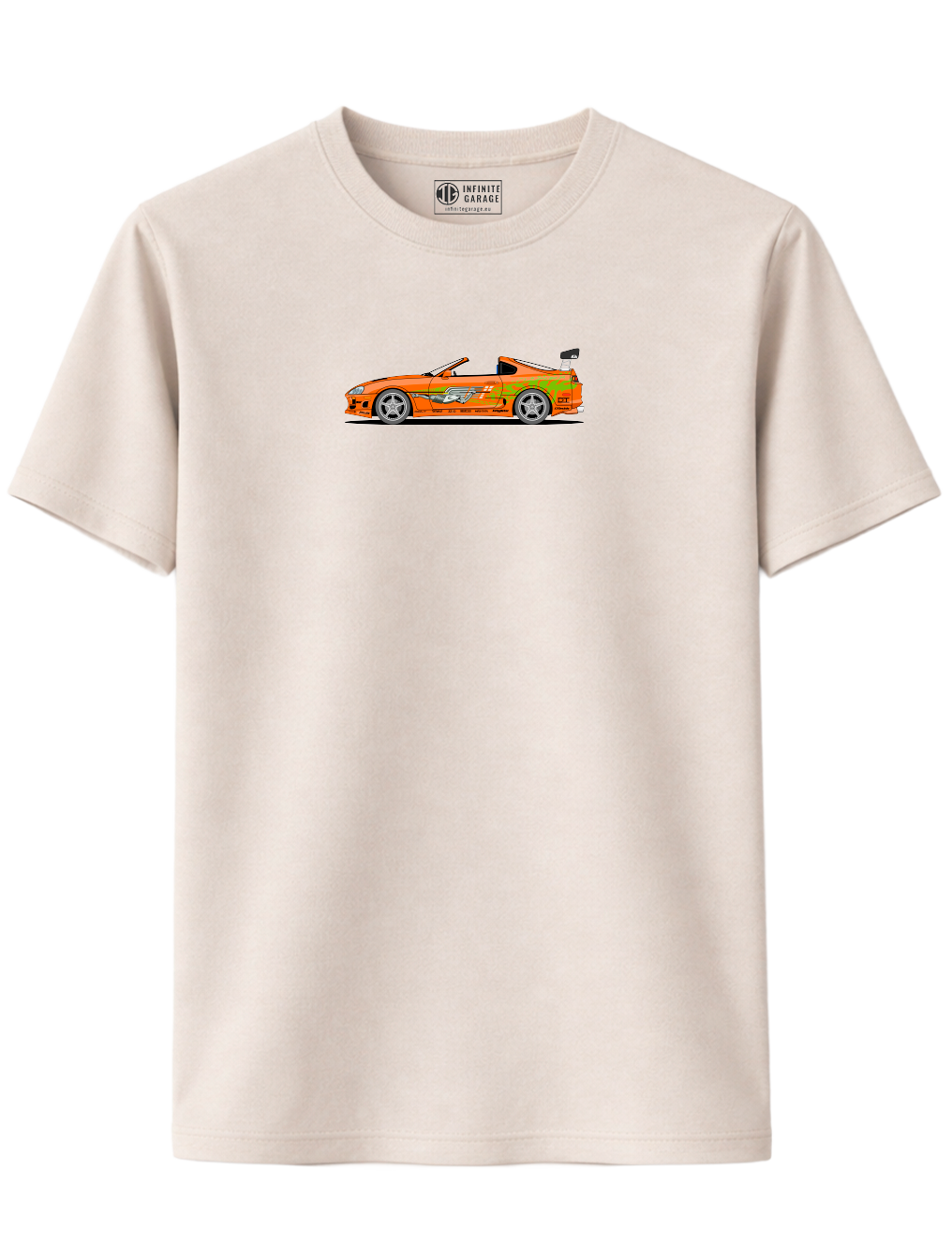 CAMISETA TOYOTA SUPRA BRIAN O'CONNER