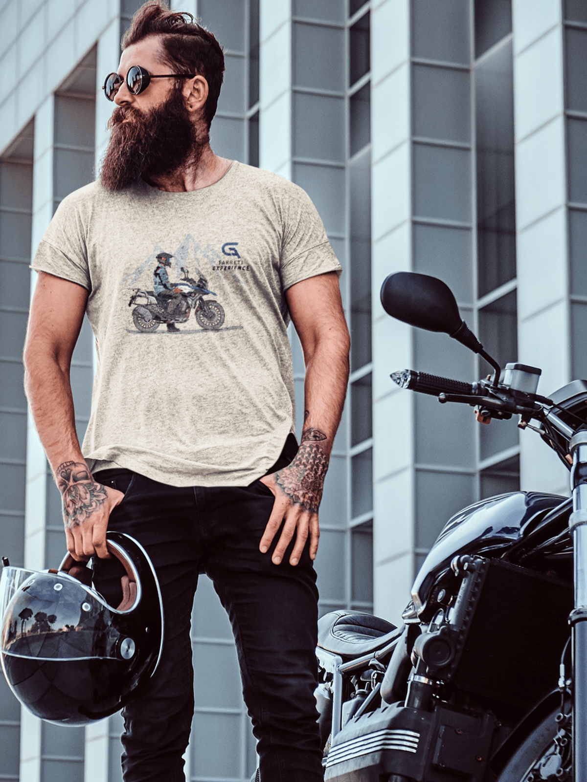 Camiseta Ferrati Experience Azul