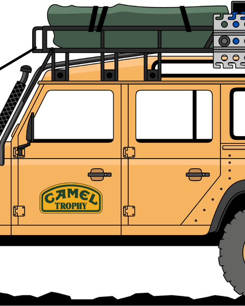 TAZA CAMEL TROPHY DEFENDER 110