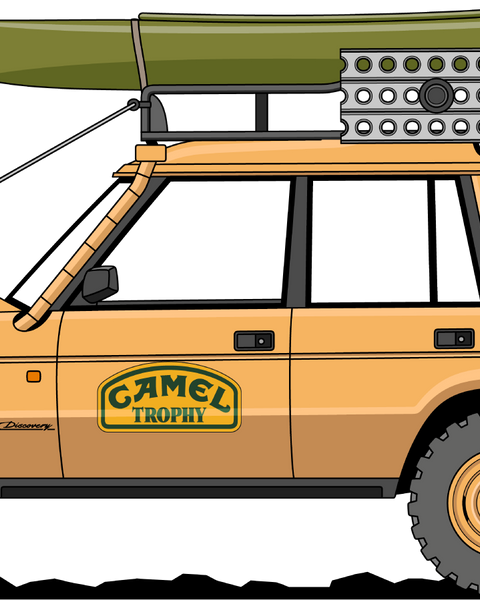 TAZA CAMEL TROPHY DISCOVERY