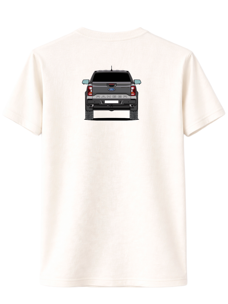 CAMISETA FORD RAPTOR GRIS METEOR