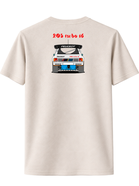CAMISETA PEUGEOT 205 TURBO 16 EVO 2