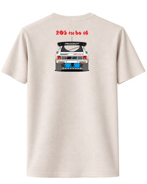 CAMISETA PEUGEOT 205 TURBO 16 EVO 2