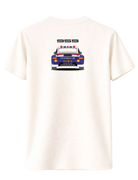 CAMISETA PORSCHE 959 DAKAR